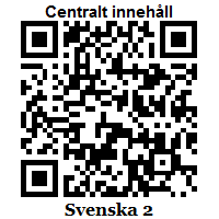 Svenska 2: Centralt innehåll