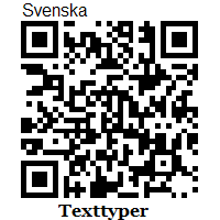 Svenska: Texttyper