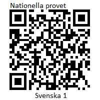 Nationella provet i Svenska 1