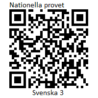 Nationella provet i Svenska 3